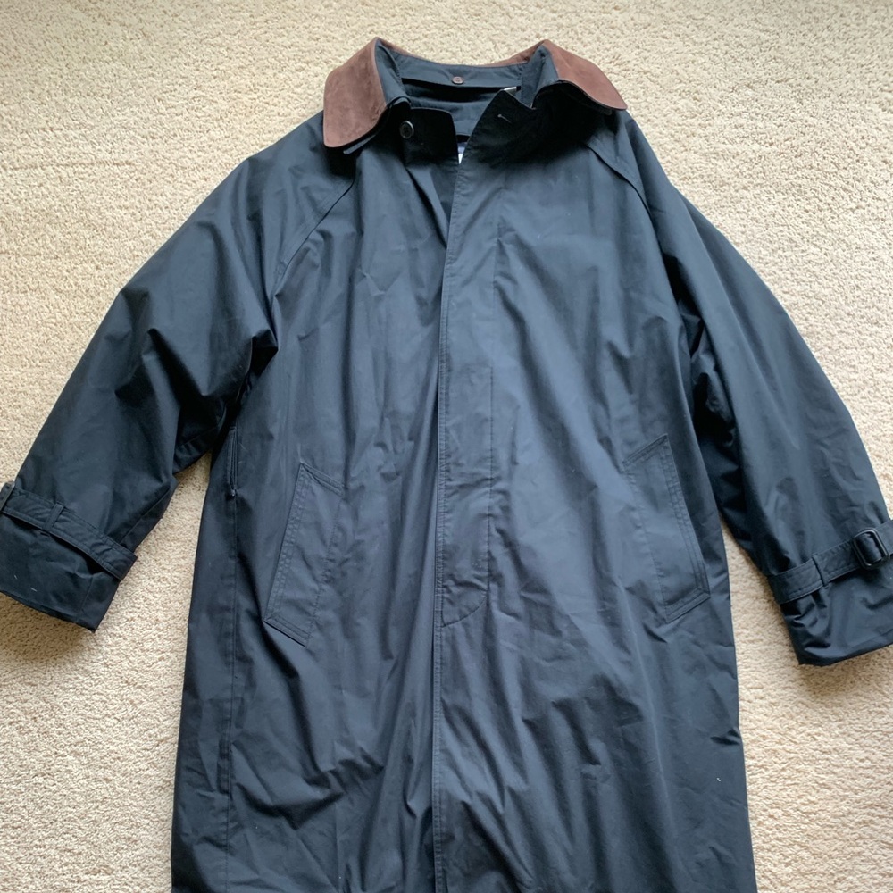 London fog trench coat